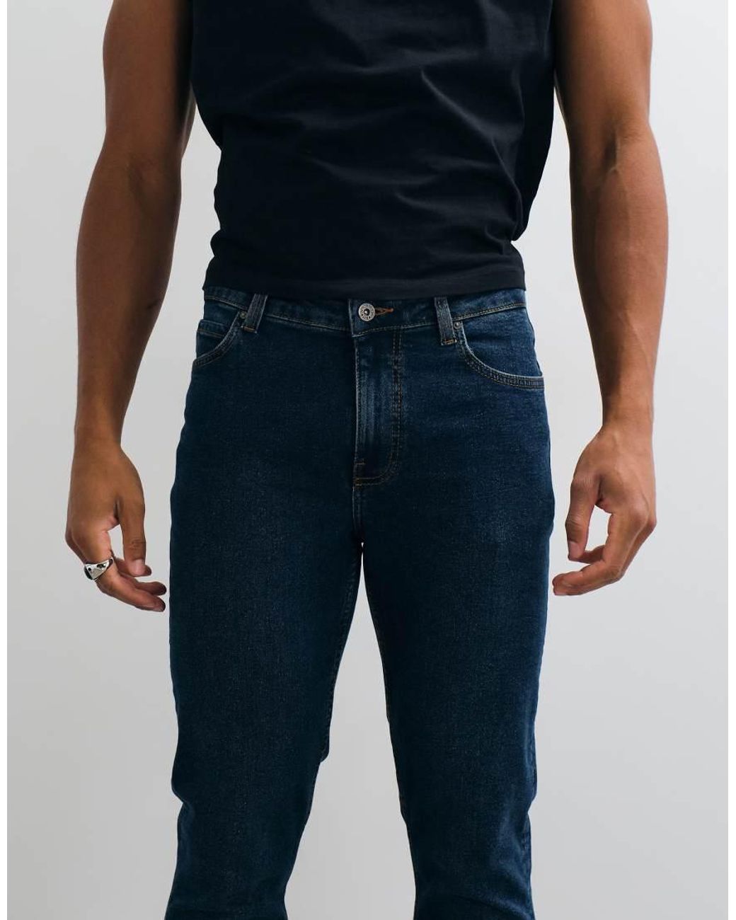 ASOS Blue Flared Jeans for men