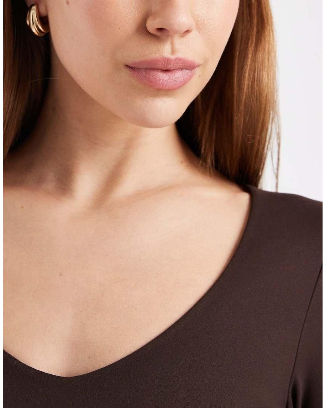 Cotton On Black Active Ultra Soft Scoop Neck Long Sleeve Top