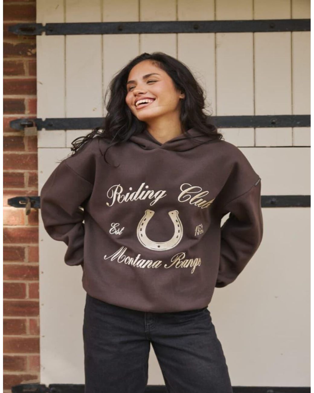 South Beach Brown Riding Club Hoodie
