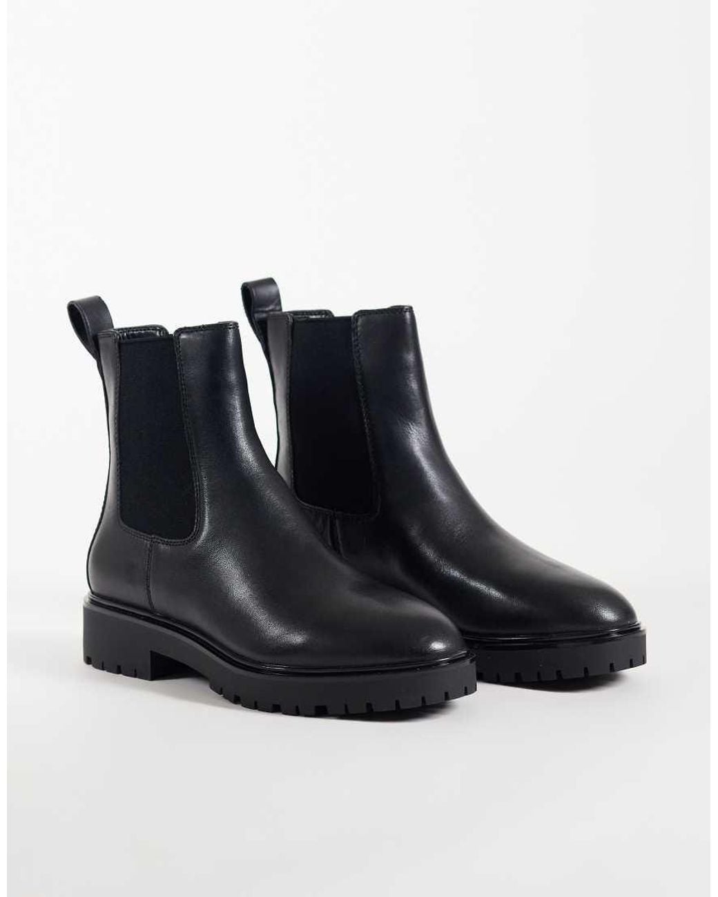 Ralph Lauren Black Allyson Chelsea Boots