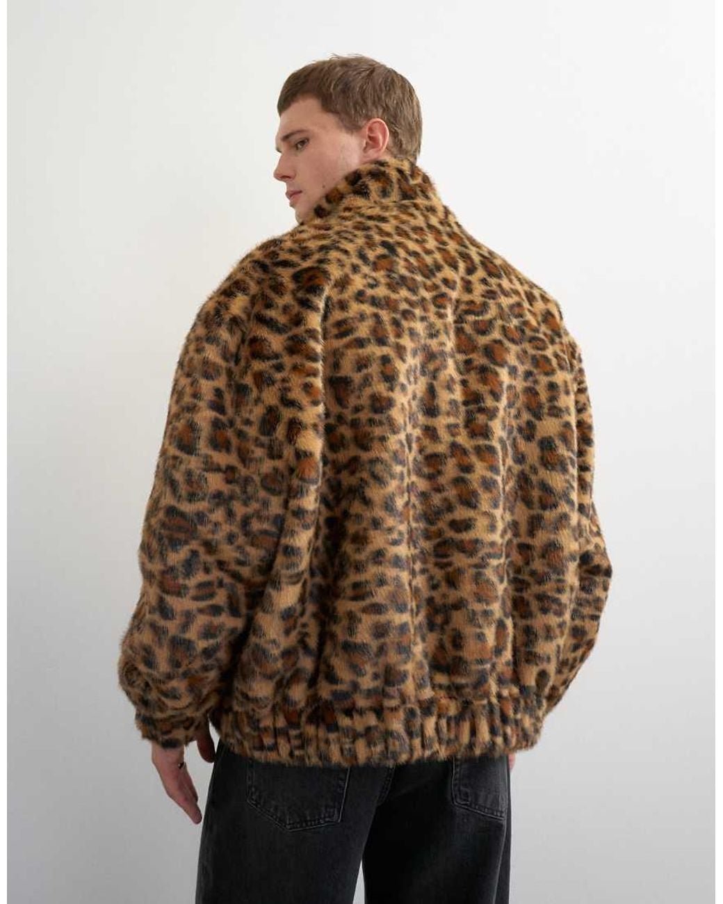 Giacca Bomber di Topman in Brown da Uomo