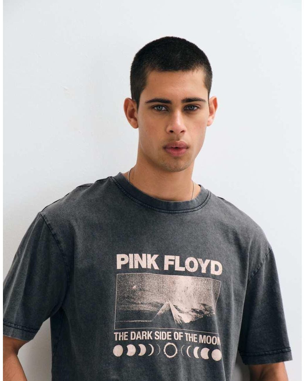 Only & Sons Gray Floyd Relaxed T-Shirt for men