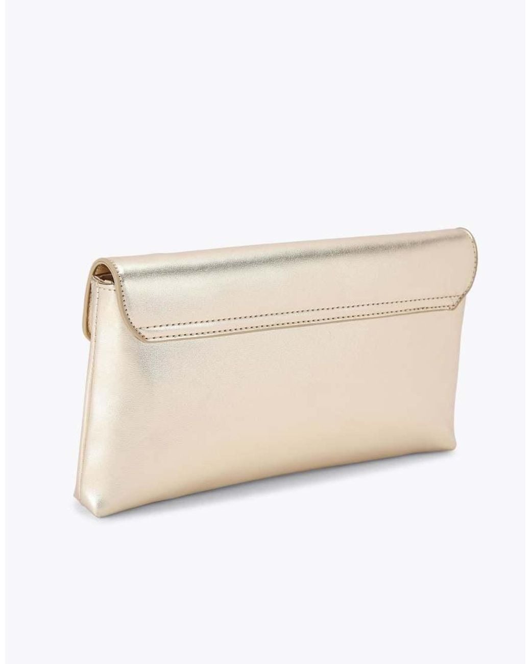Carvela Kurt Geiger Natural Maria Envelope Clutch
