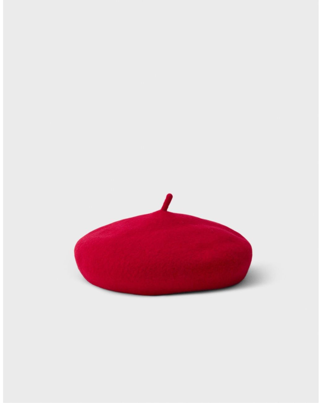 Stradivarius Red Baskenmütze