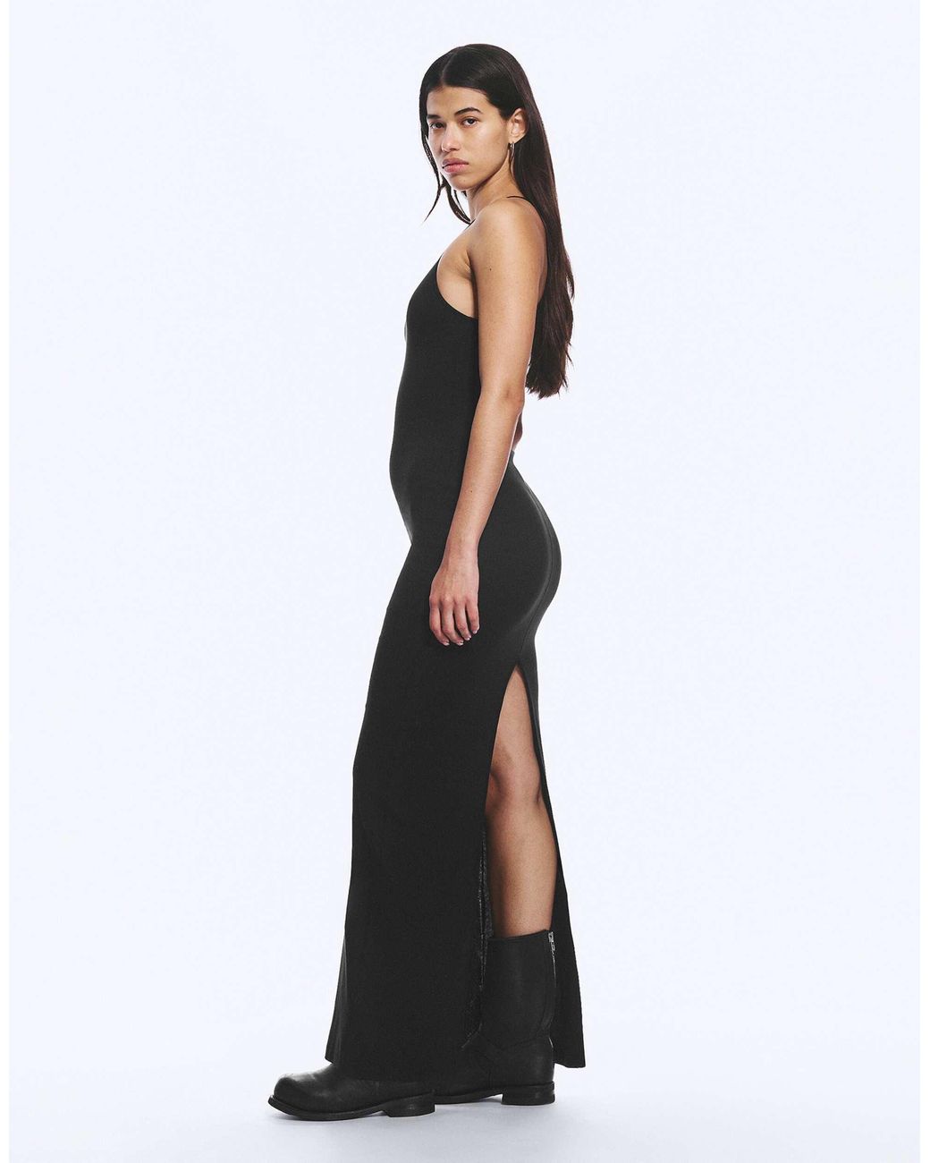 Weekday Black – maxikleid