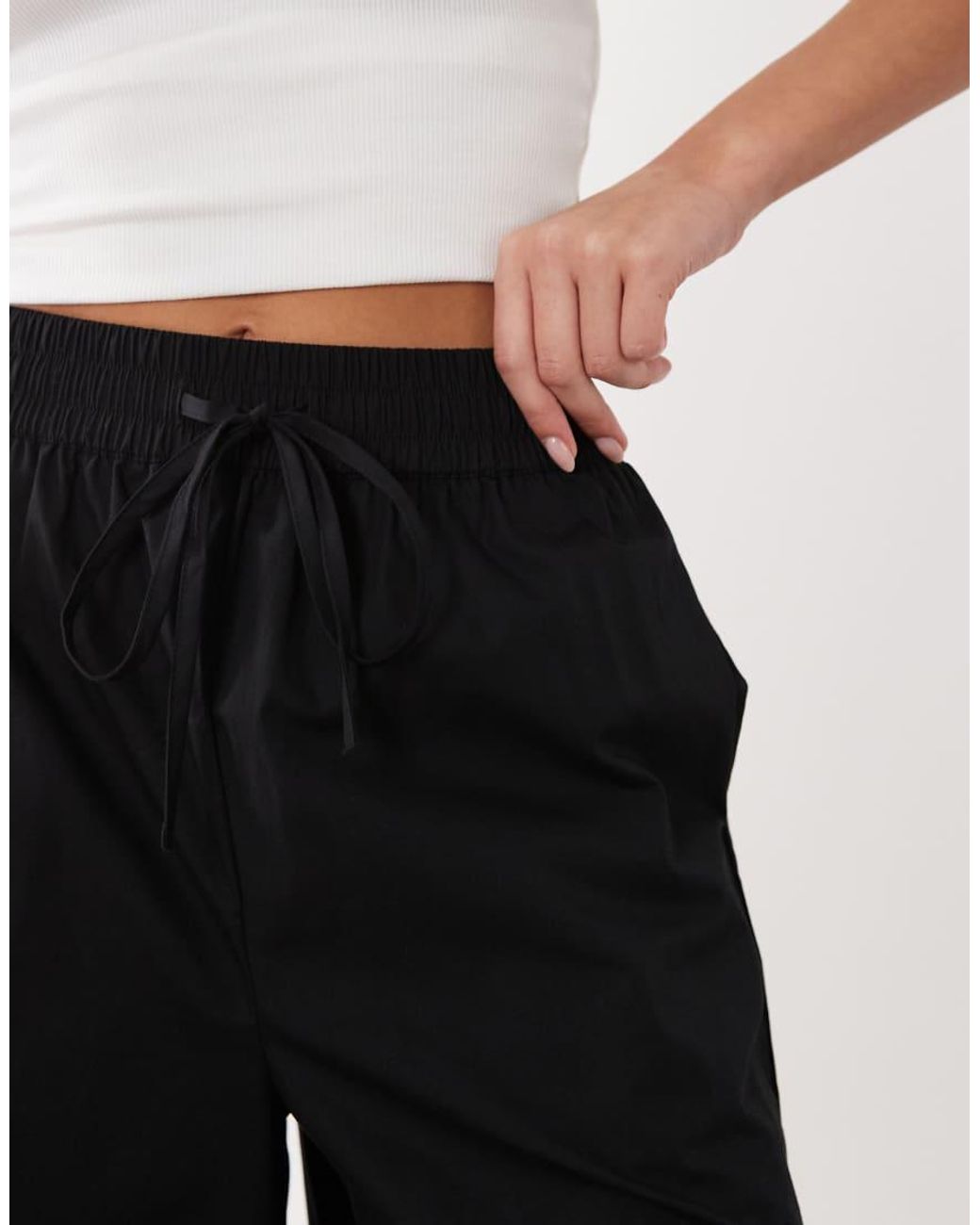 ASOS Natural Longline Shorts