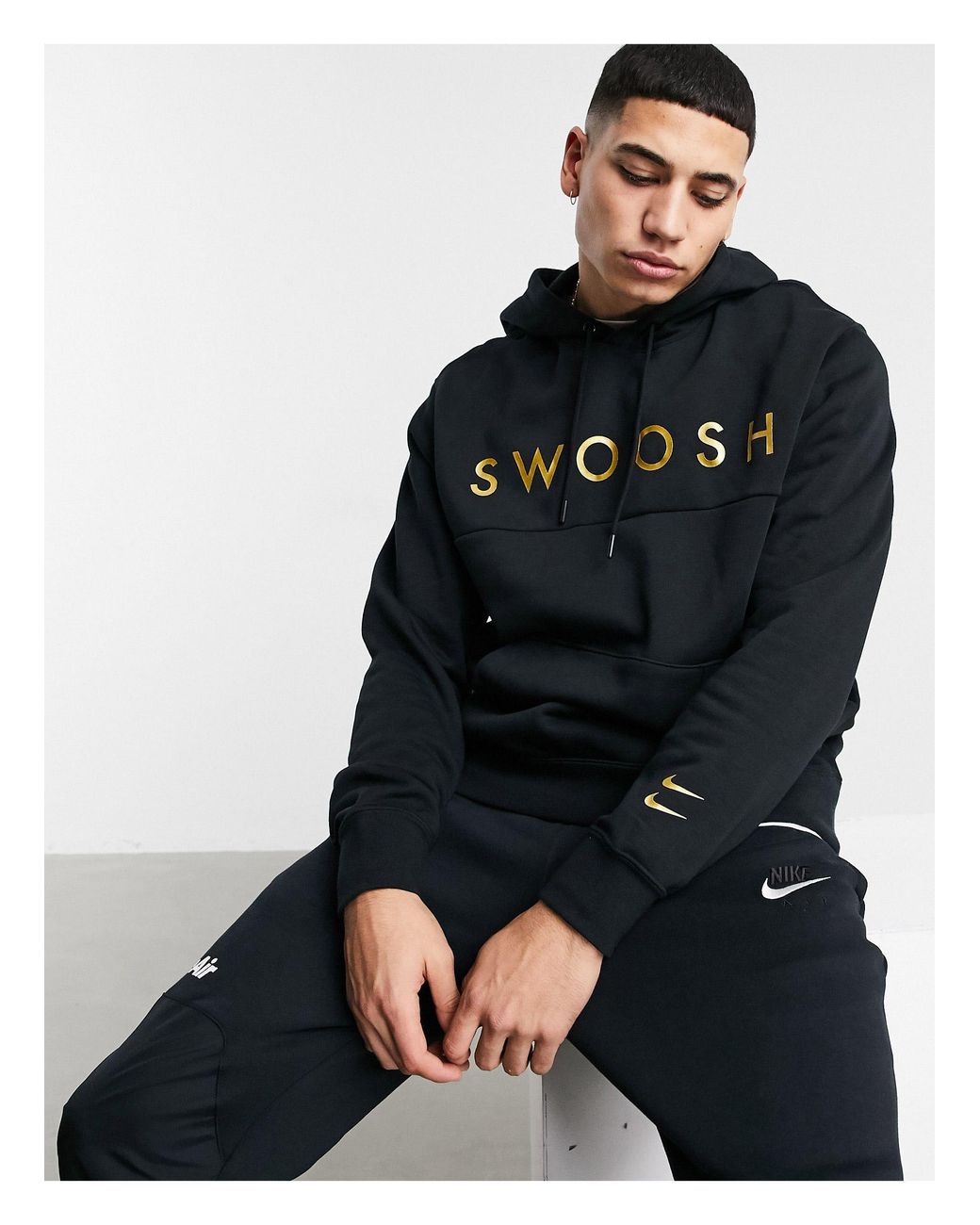 Nike Swoosh Hoodie in for Men | Lyst