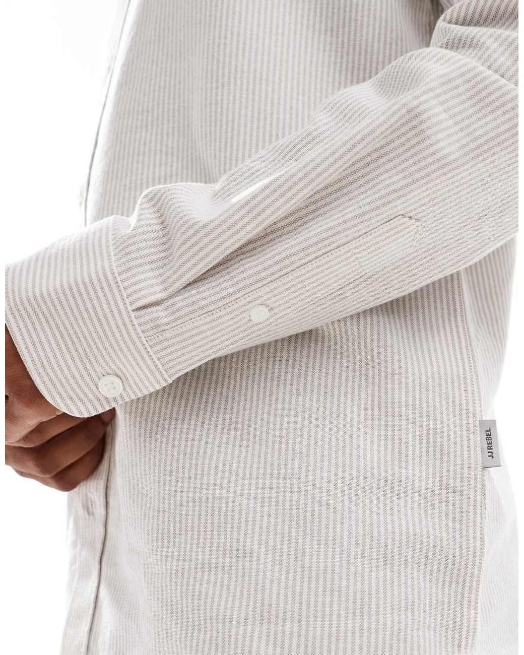 JJ Rebel White Oxford Shirt for men