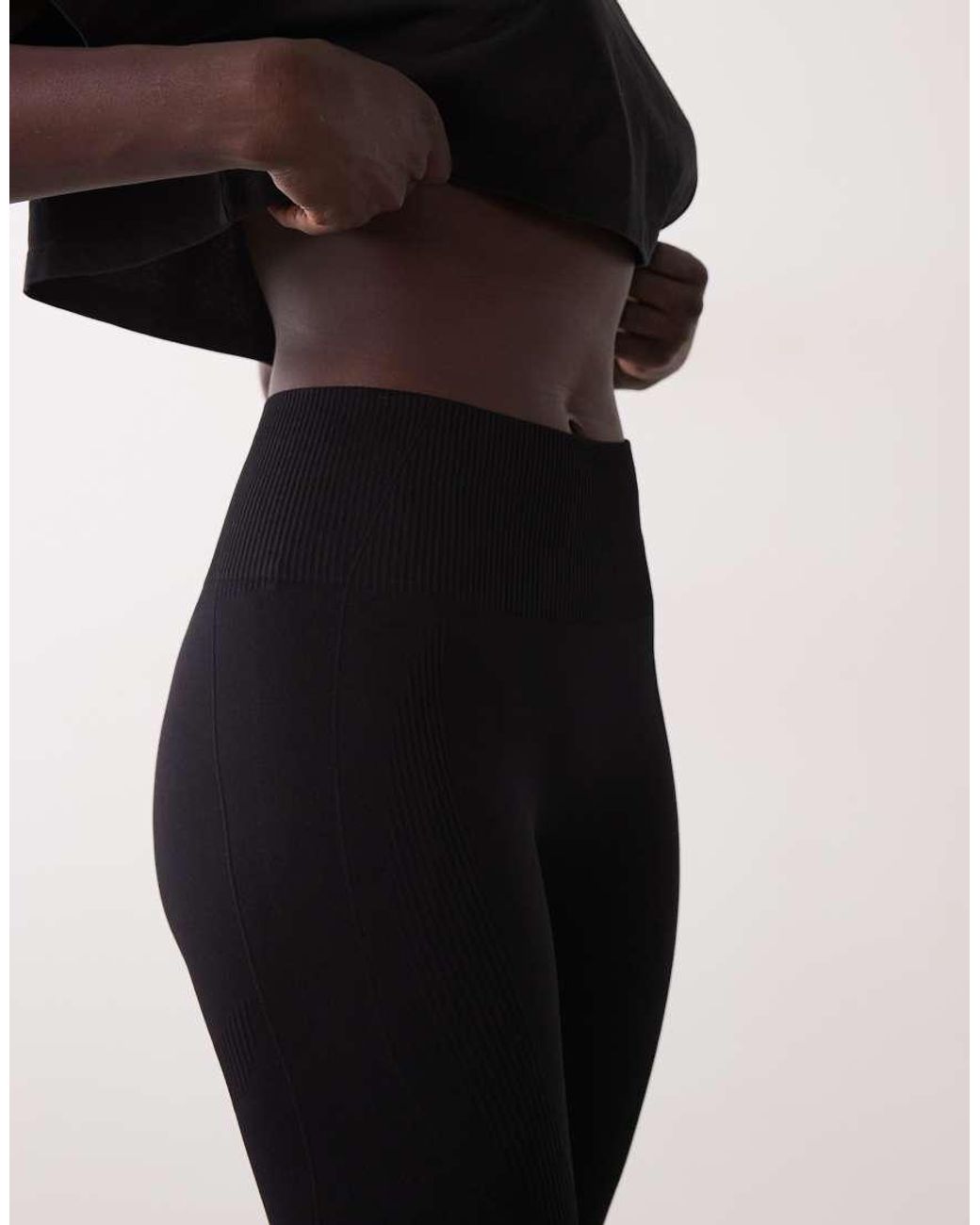 4505 Black Tall Sculpting Seamless High Waist Gym leggings
