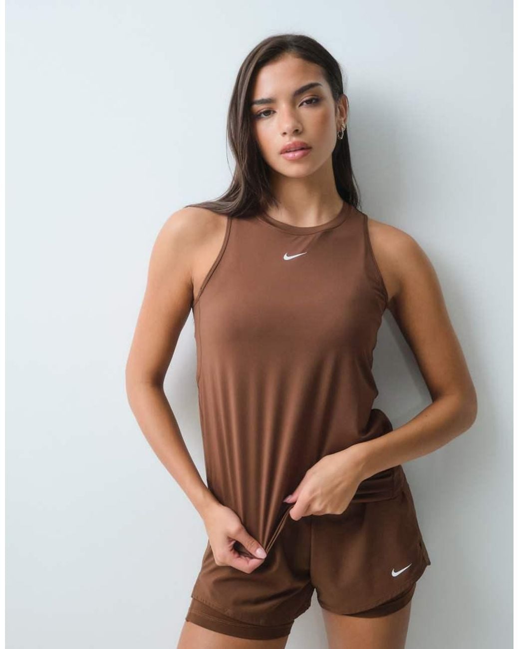 Nike Brown One Dri-Fit Classic Tank