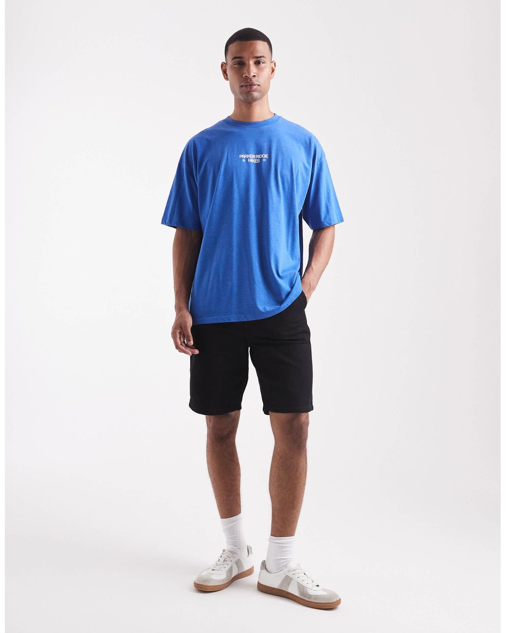 Only & Sons White Carpenter Short for men