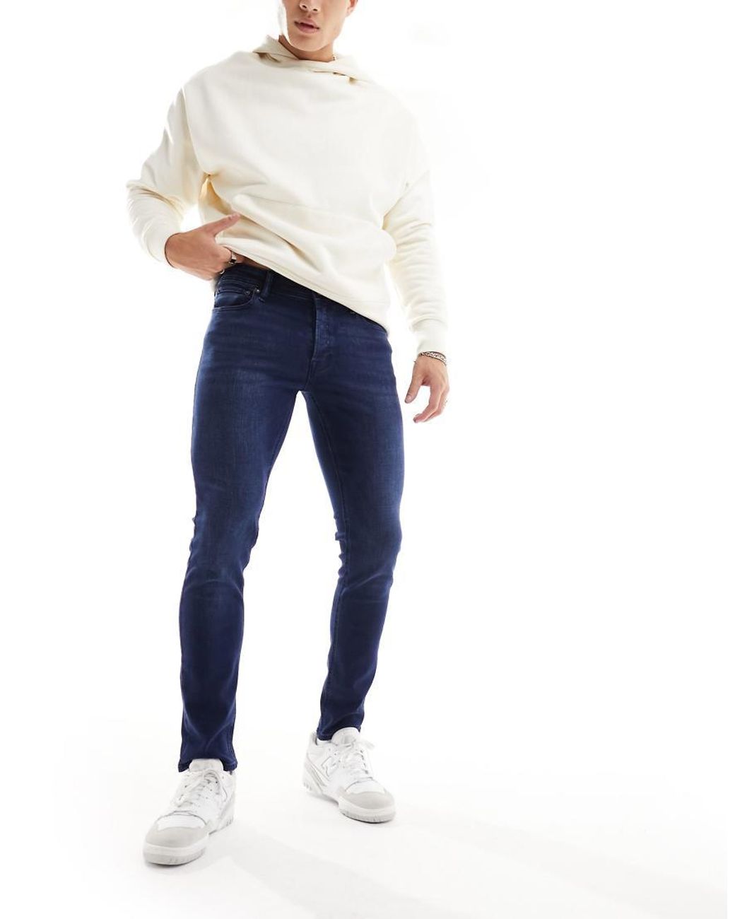Jack & Jones Blue Essentials Glenn Slim Fit Jean for men