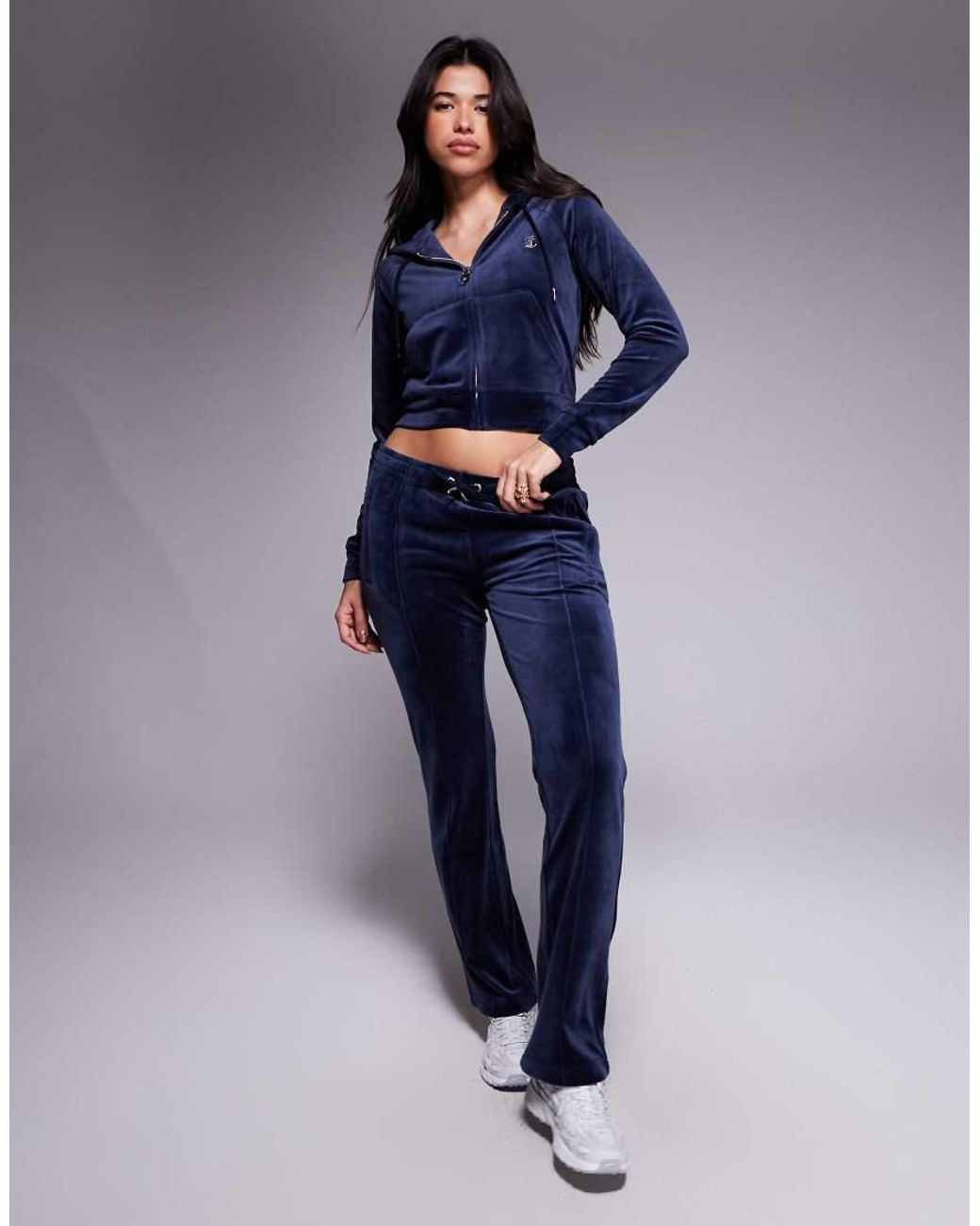 Juicy Couture Blue Zip Up Hoodie