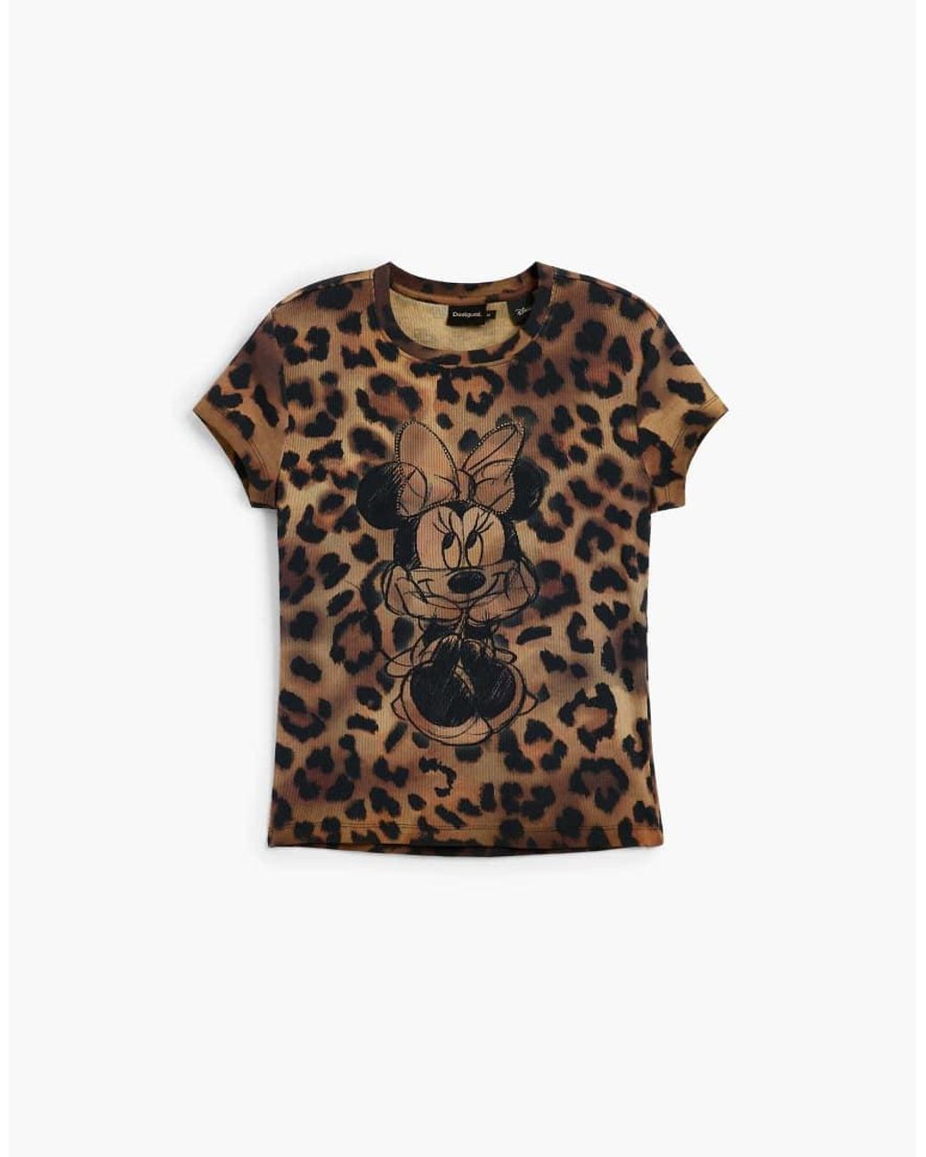 Desigual Blue Mickey Printed T-Shirt