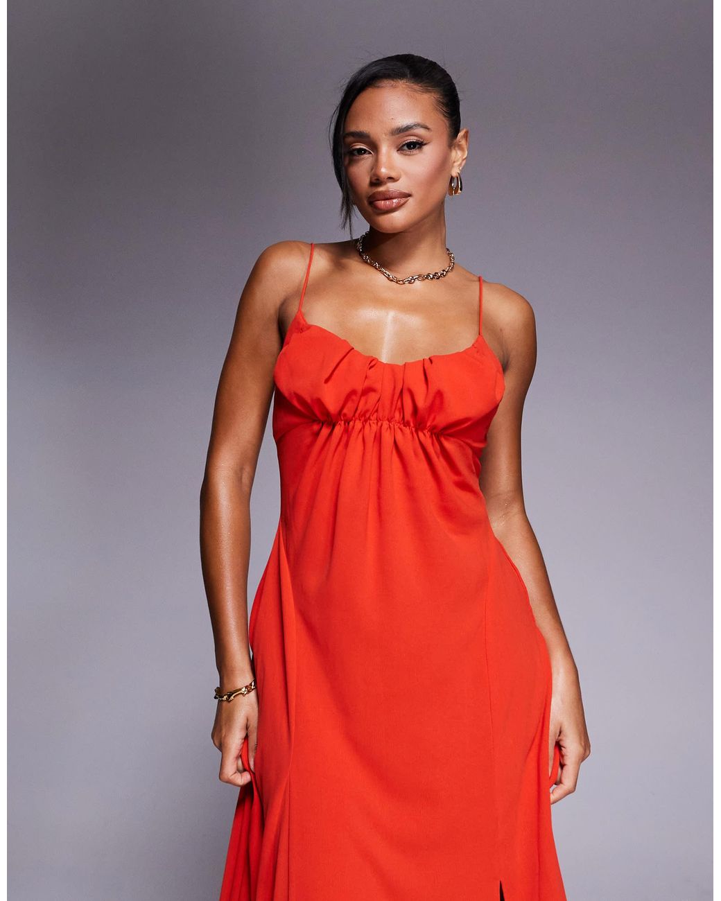 ASOS Red – midikleid