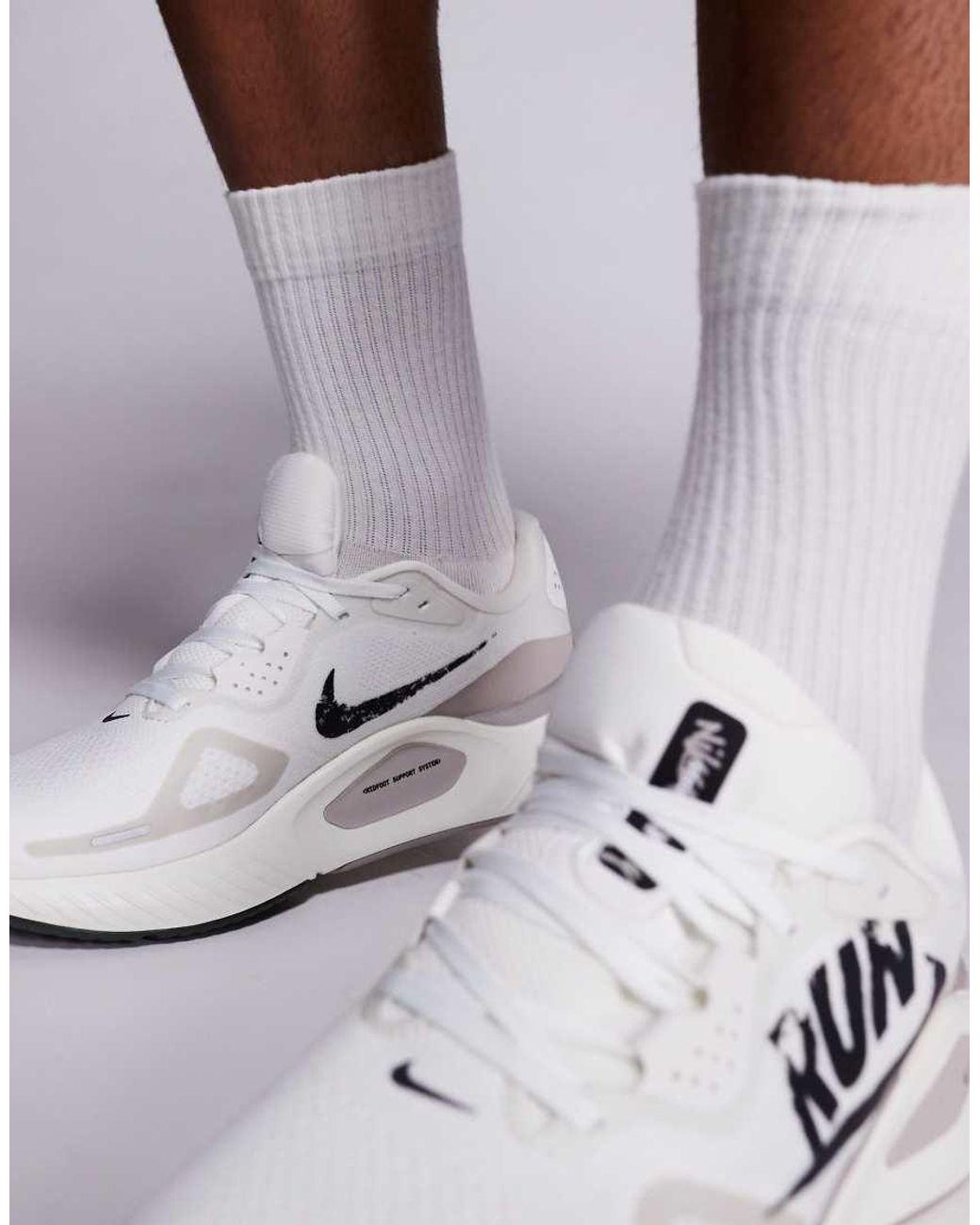Nike White Structure 26 Trainers for men