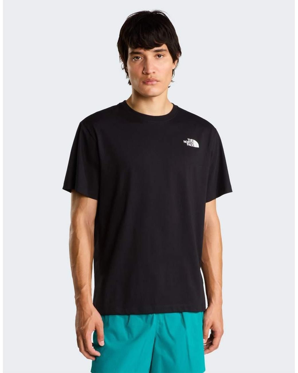 The North Face Black Campfire Relaxed Ss Tee for men