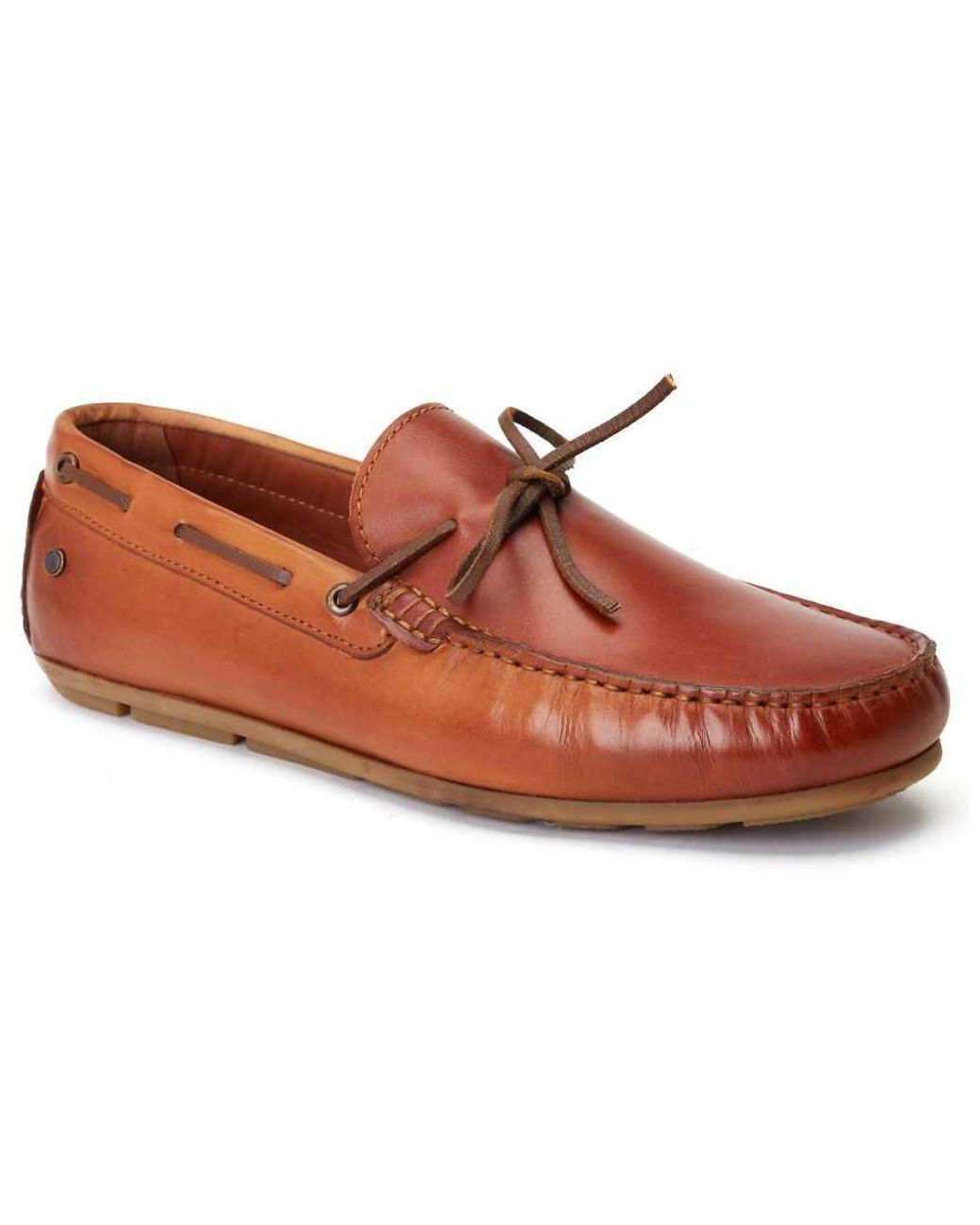 Base London Brown Brooks Driver Shoe for men