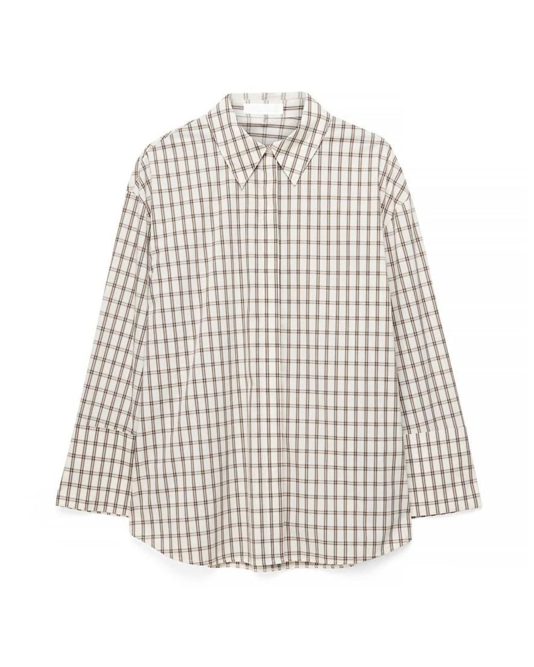 NA-KD Multicolor Cuff Detail Oversized Cotton Shirt