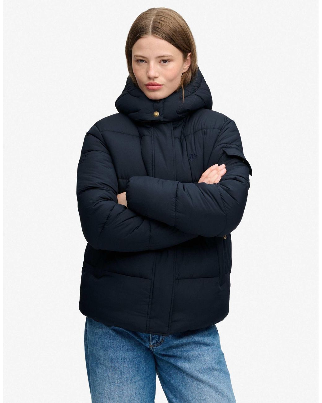 Doudoune ripstop premium en eclipse Superdry en coloris Blue