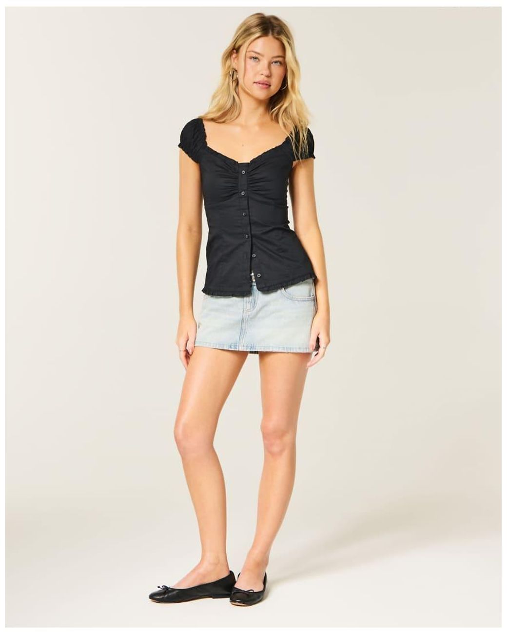 Hollister Blue Talia Top