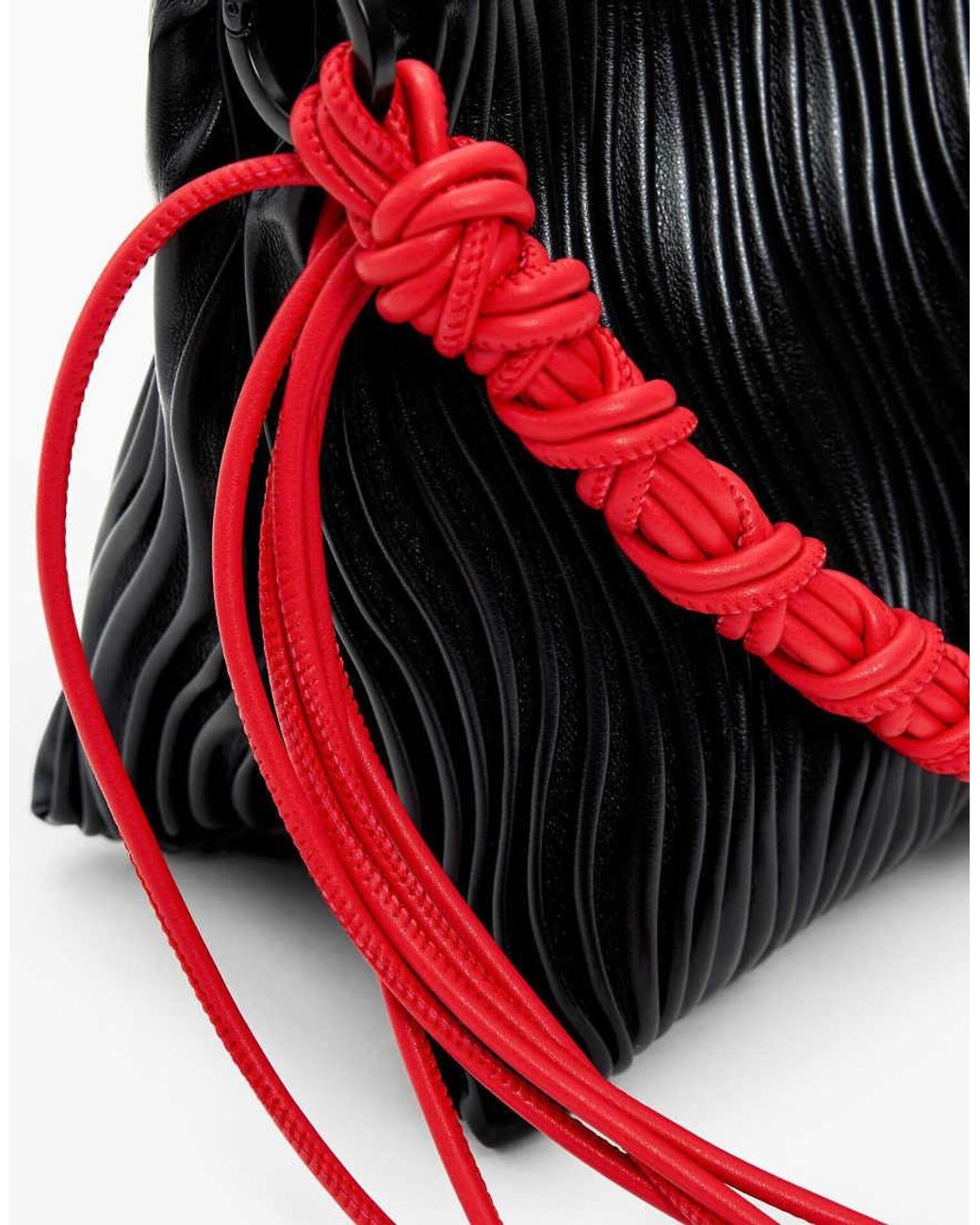 Desigual Red Medium Embossed Bag