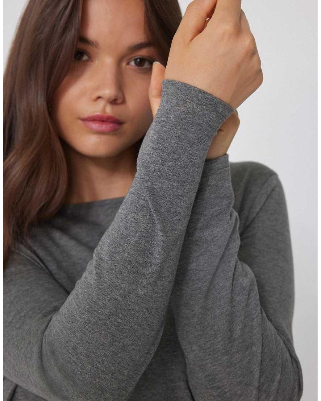 Tezenis Gray 100% Cotton T-Shirt