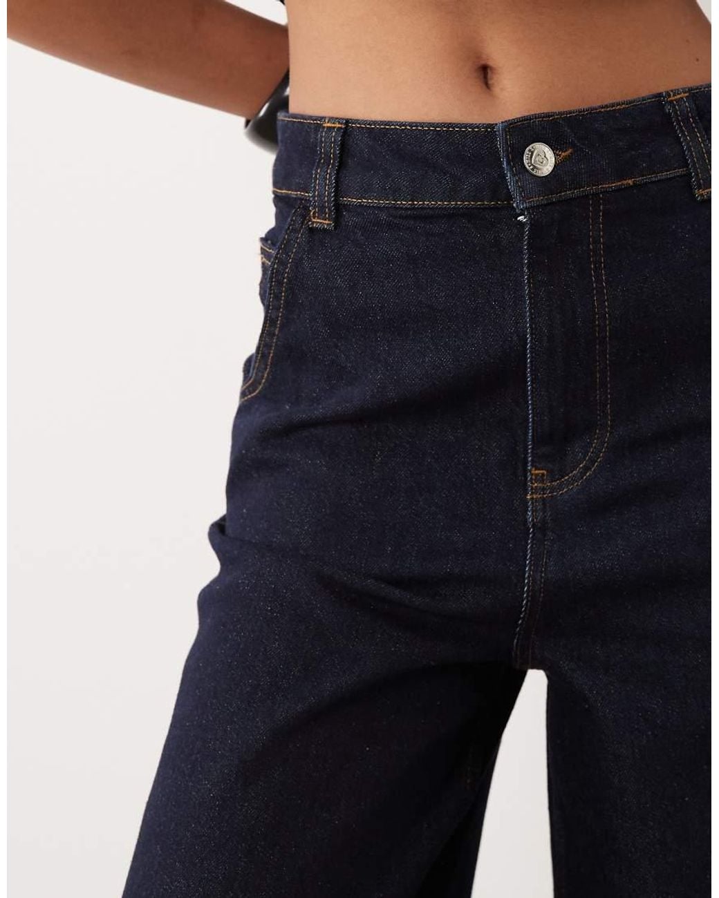 Miss Selfridge White Flare Denim Jean
