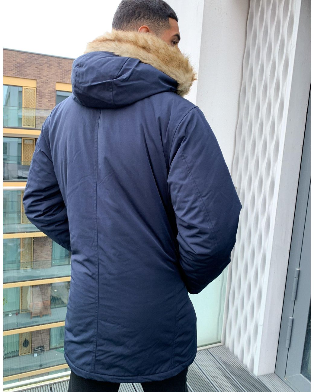 Utility Hooded Parka Jacket 