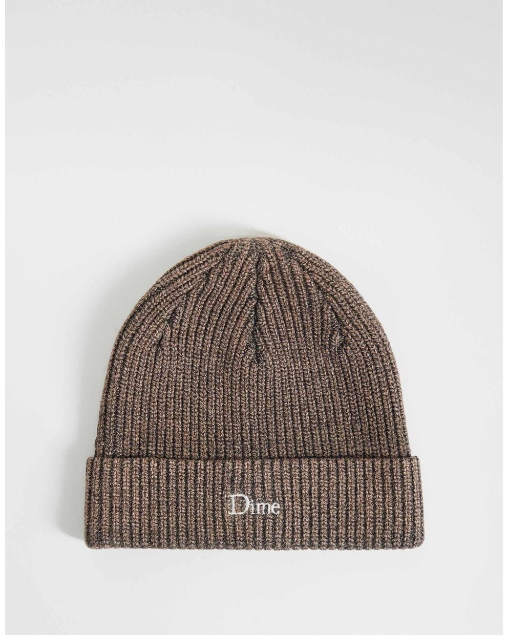 Dime Gerippte logo-mütze in Brown für Herren