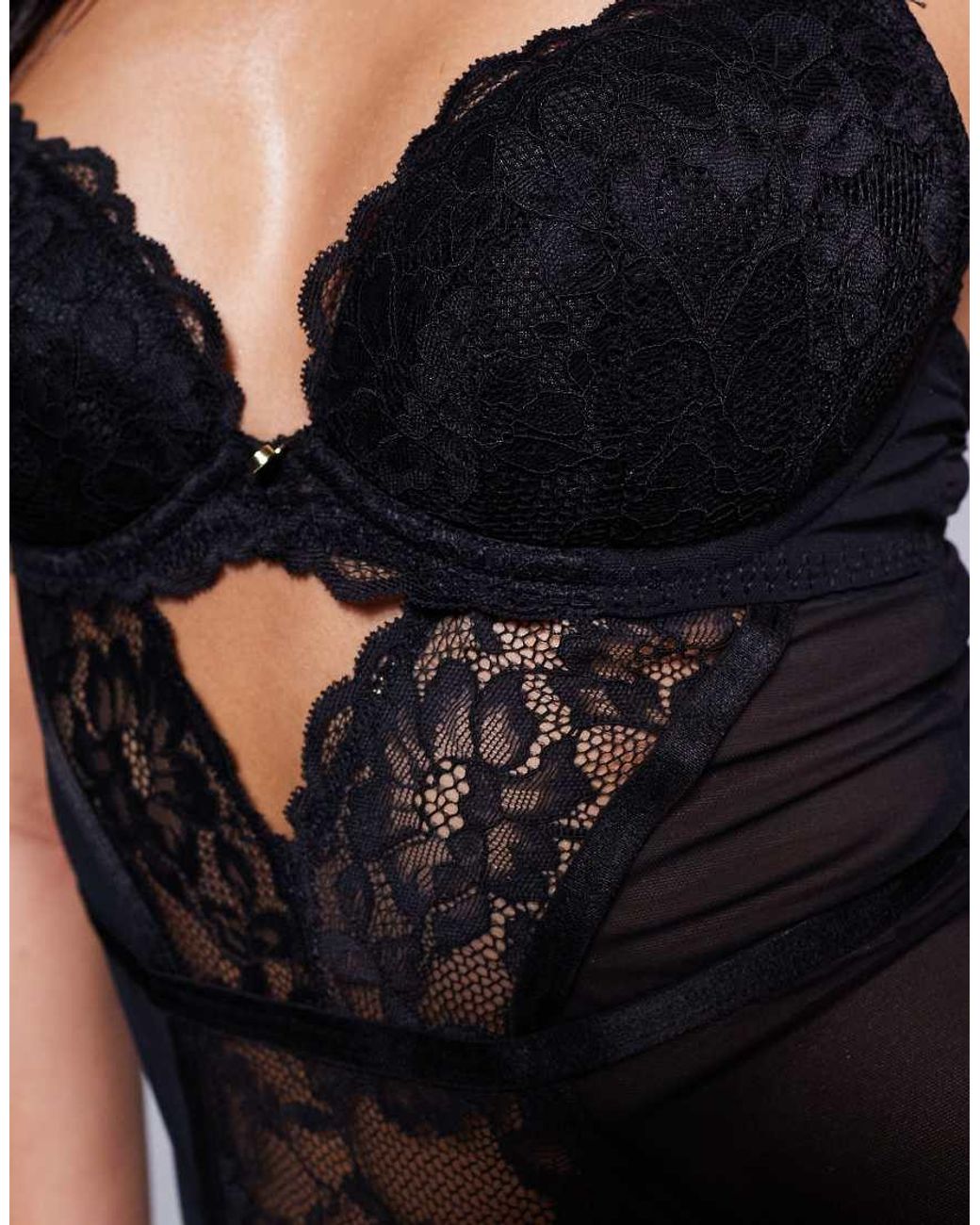 Ann Summers Black Sexy Lace Body