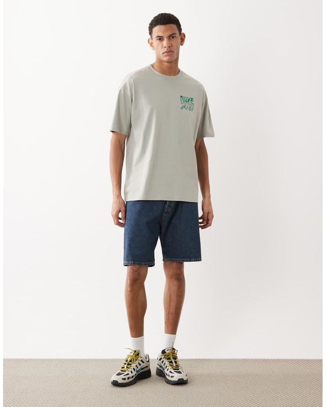 Nike Green Swoosh Sounds Backprint T-shirt for men