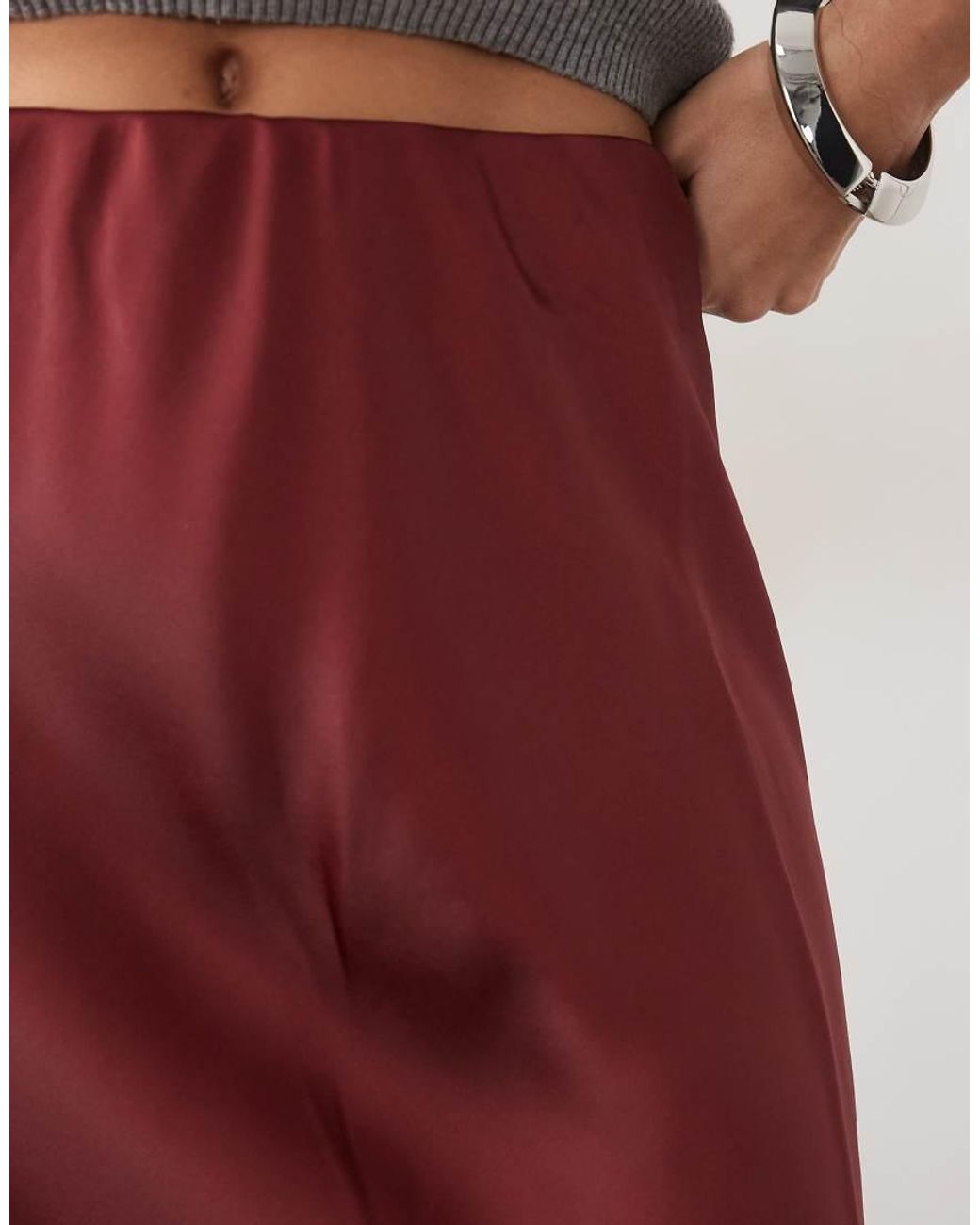 Gonna Lunga di ASOS in Red