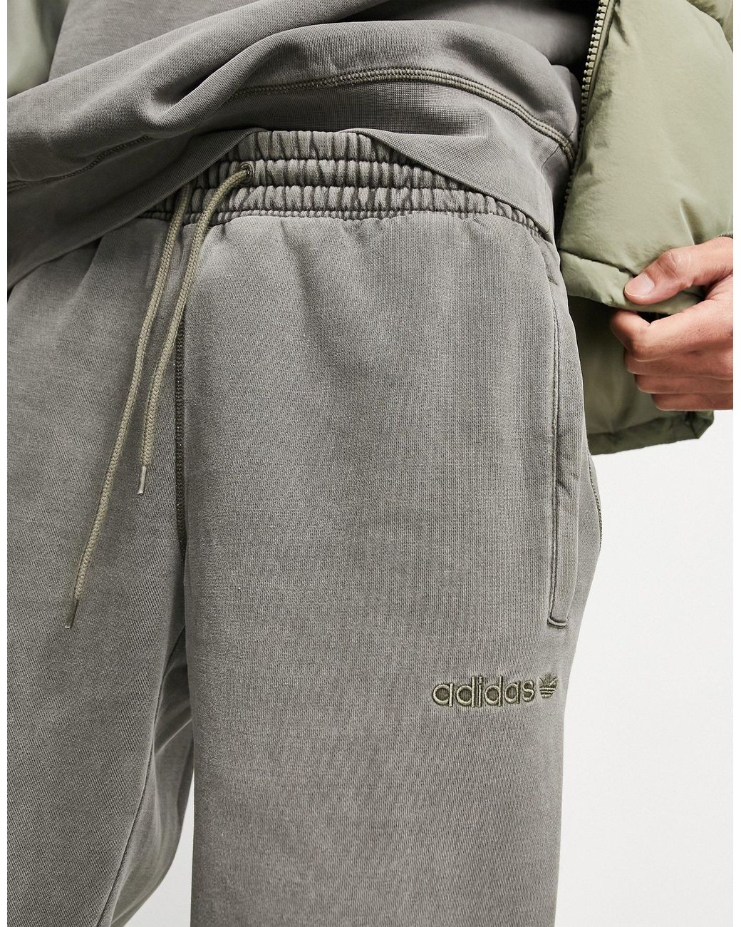 'premiums sweats' - jogger surteint - olive adidas Originals pour homme en  coloris Vert | Lyst