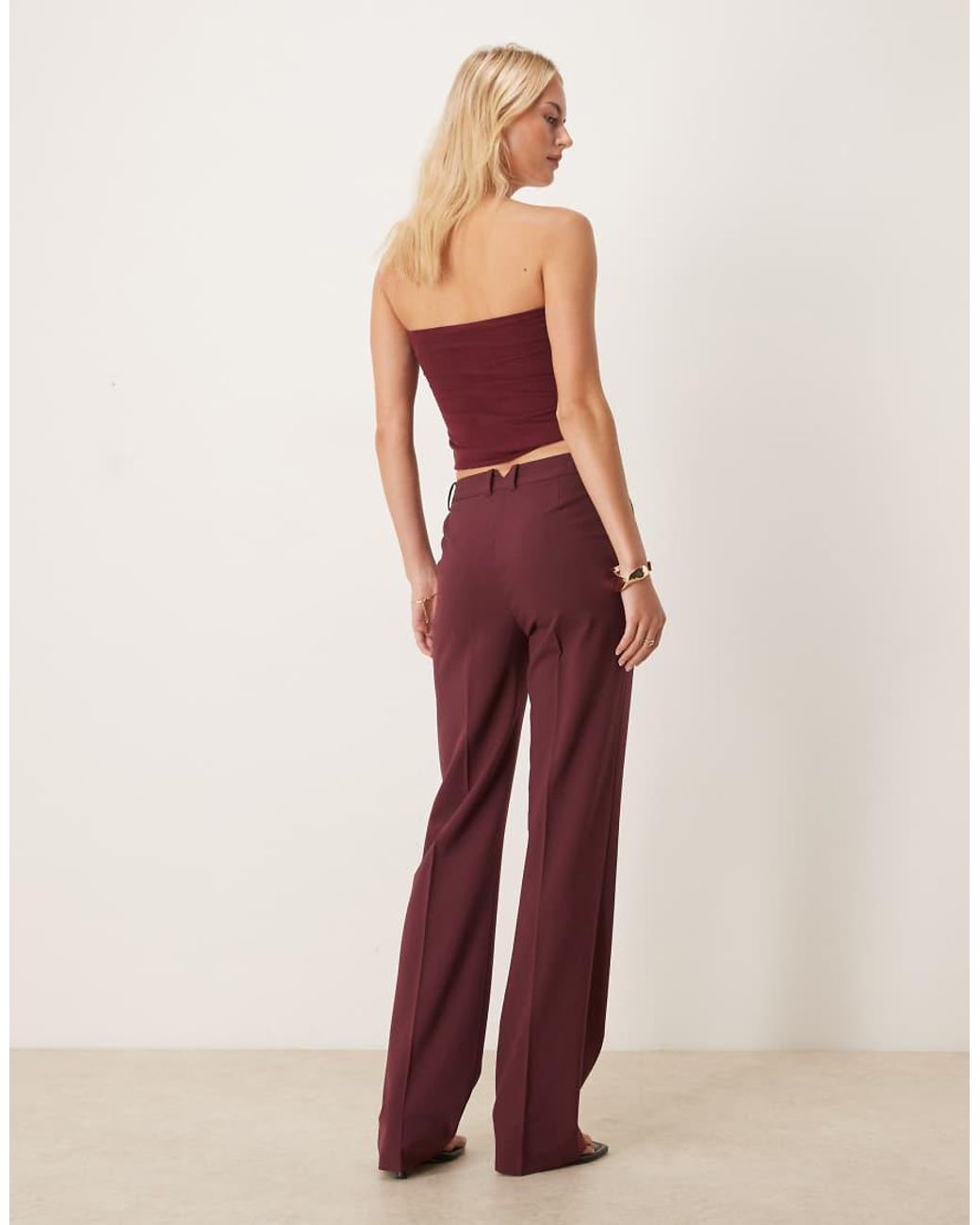 ASOS Tall Tailored Slim Straight Leg Trousers