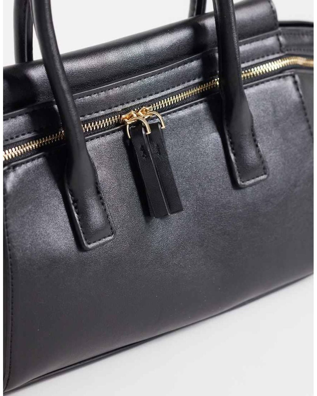Mango Black Small City Bag