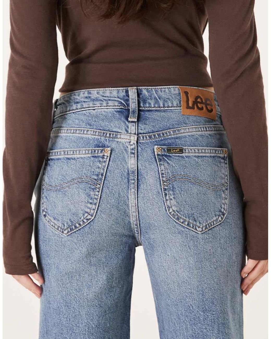 Lee Jeans Blue London Straight Leg Jeans