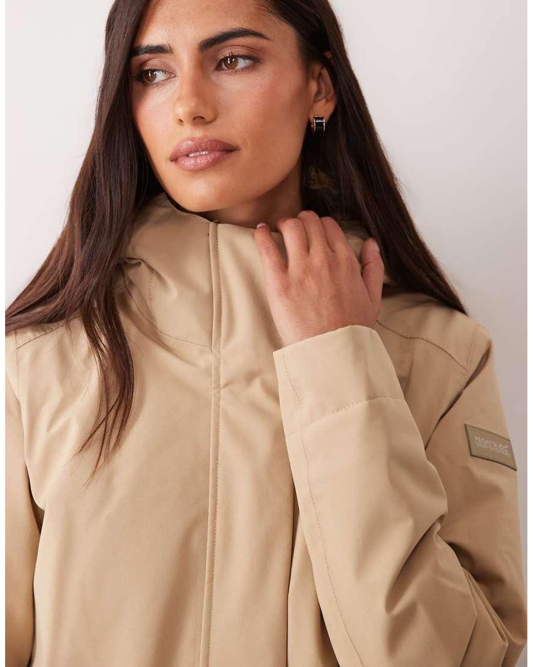 Regatta Natural Waterproof Hooded Ramona Insulated Jacket