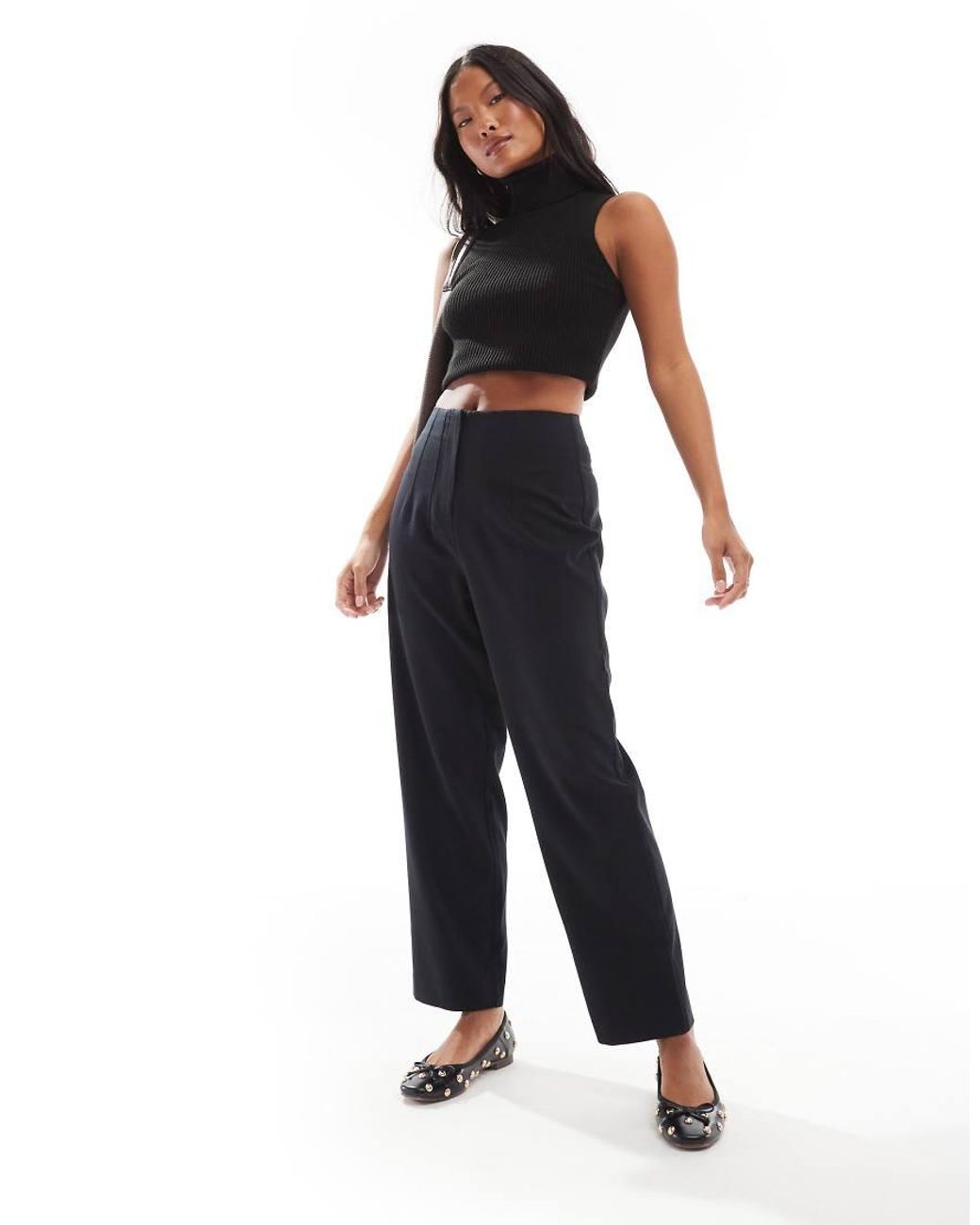 Miss Selfridge Blue Essentials Cigarette Trouser