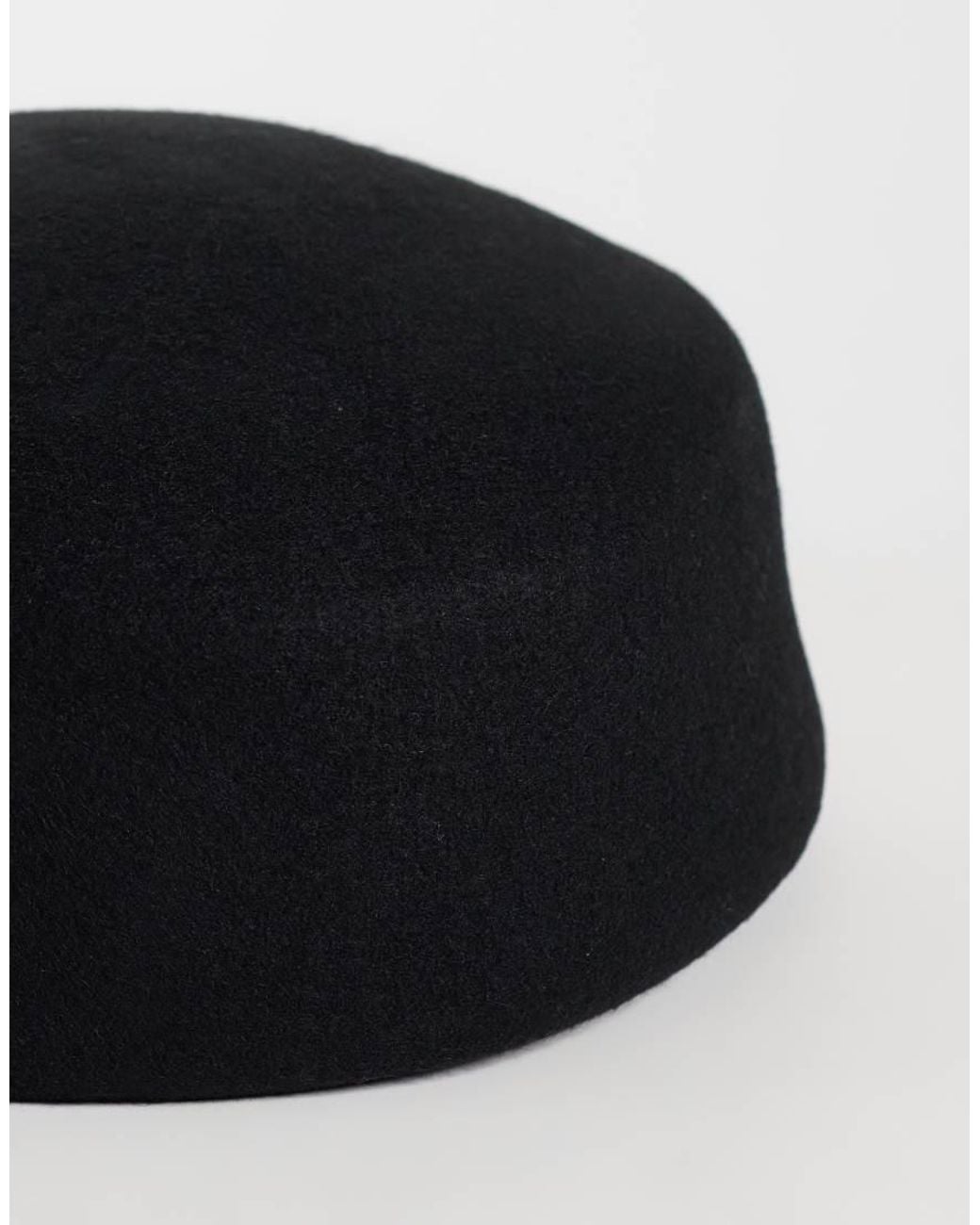 Vero Moda Black Pillbox Hat