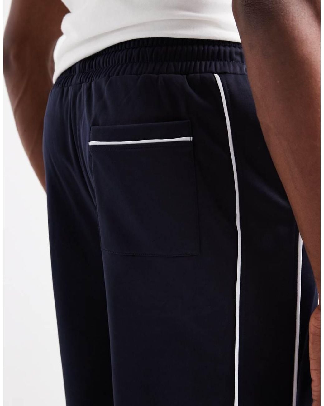 New Look Blue Tricot Tracksuit joggers for men