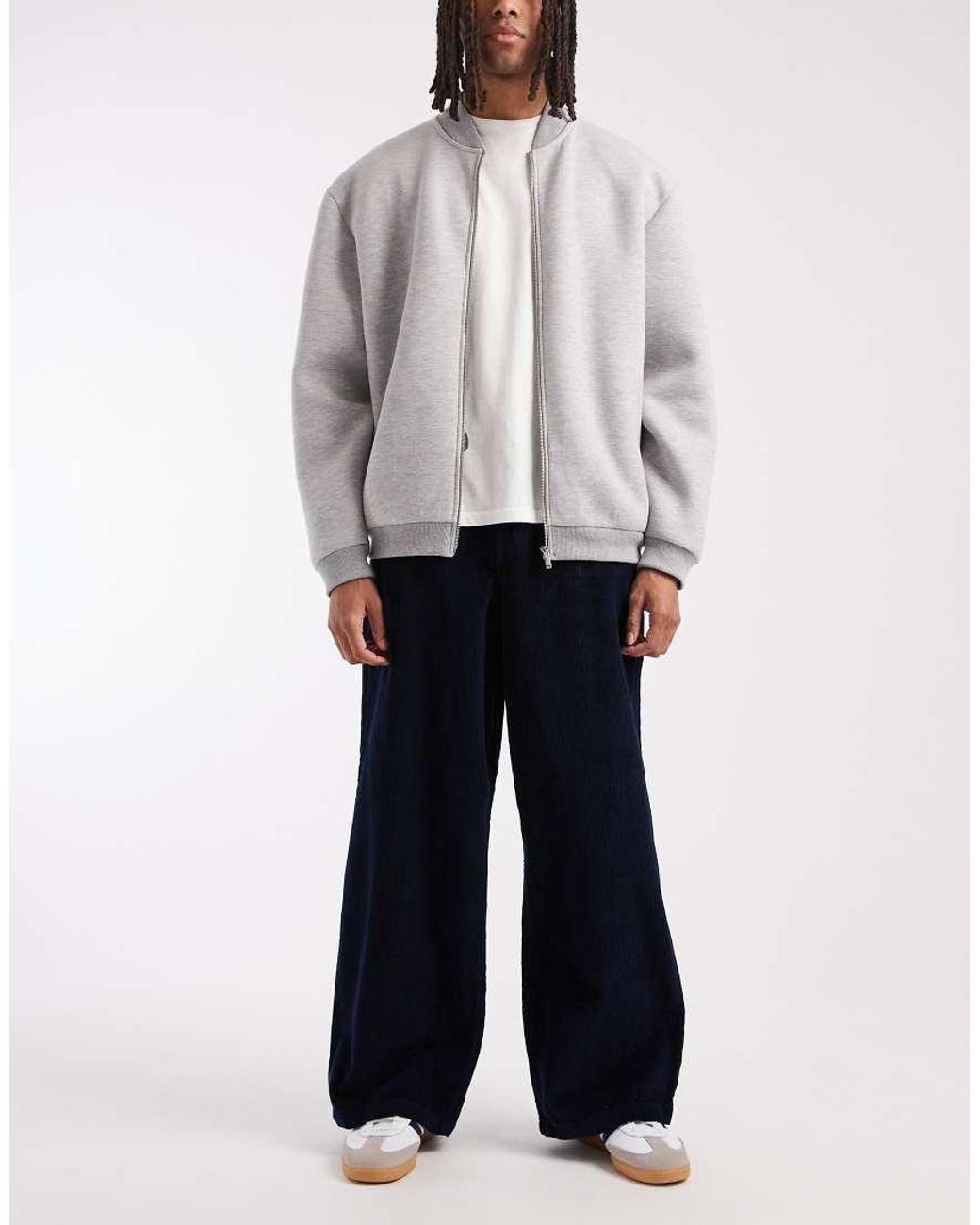 ASOS Blue Loose Trousers for men