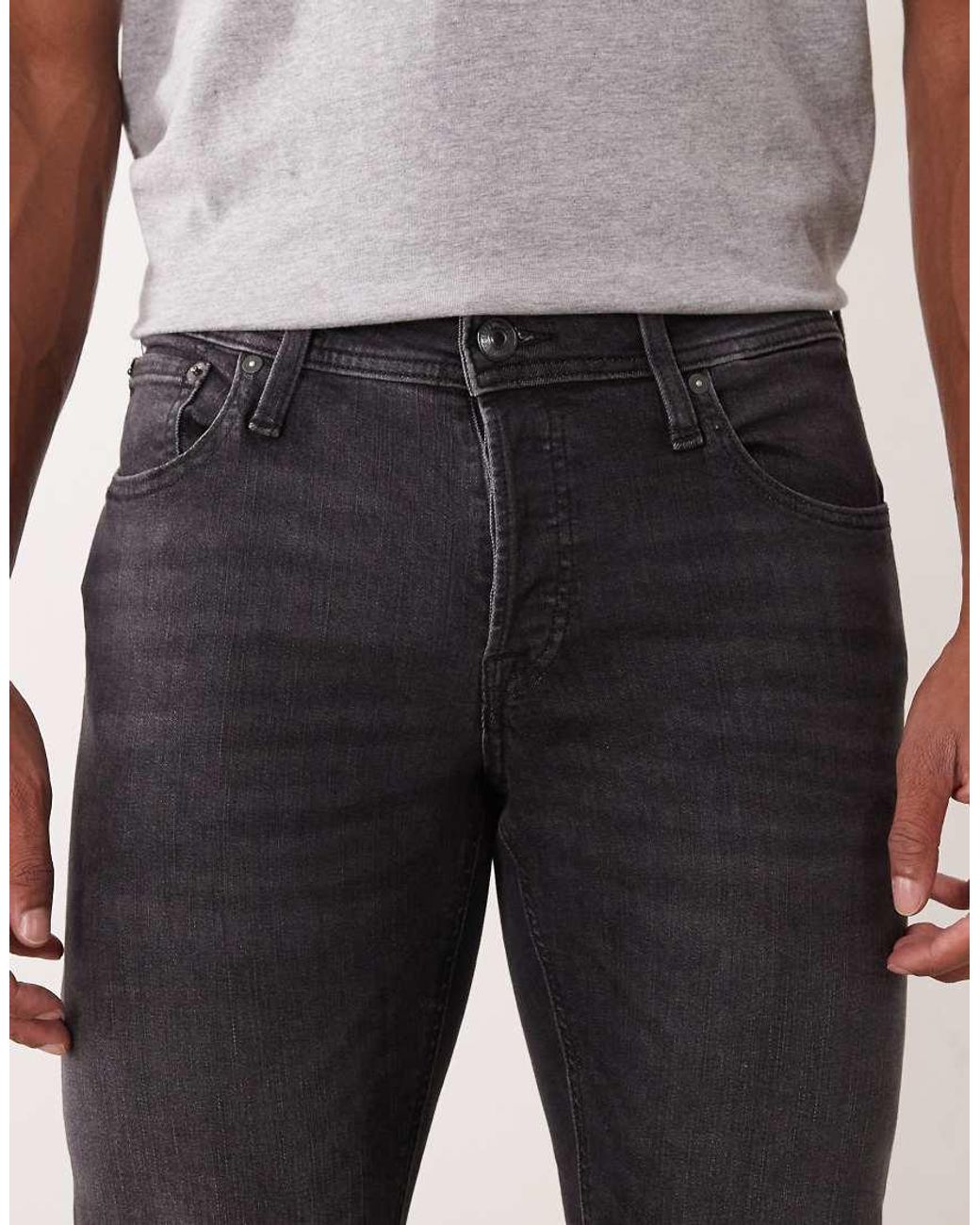 Jack & Jones Blue Glenn Slim Jeans for men