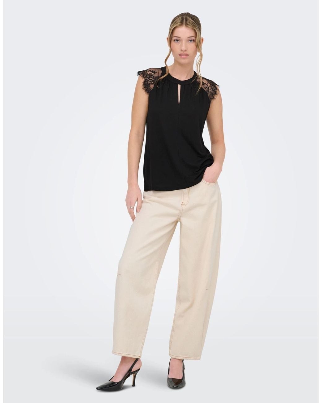 Top ONLY en coloris Black