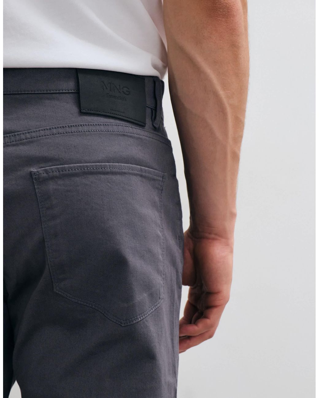 Mango Gray Chino for men