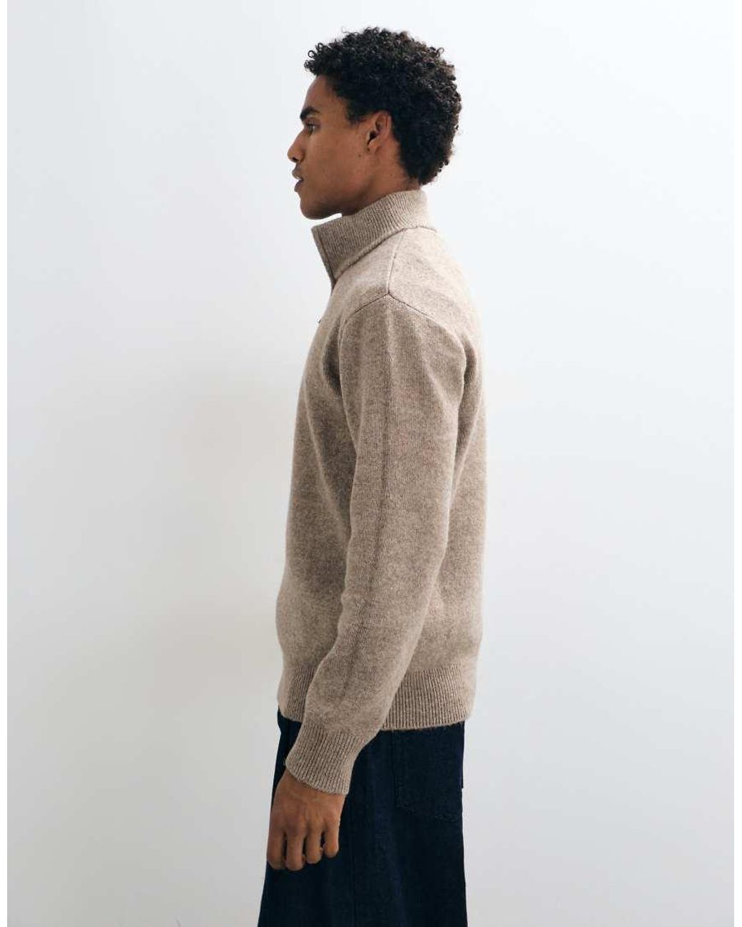 Regatta Natural Edmonton Half Zip Jumper for men