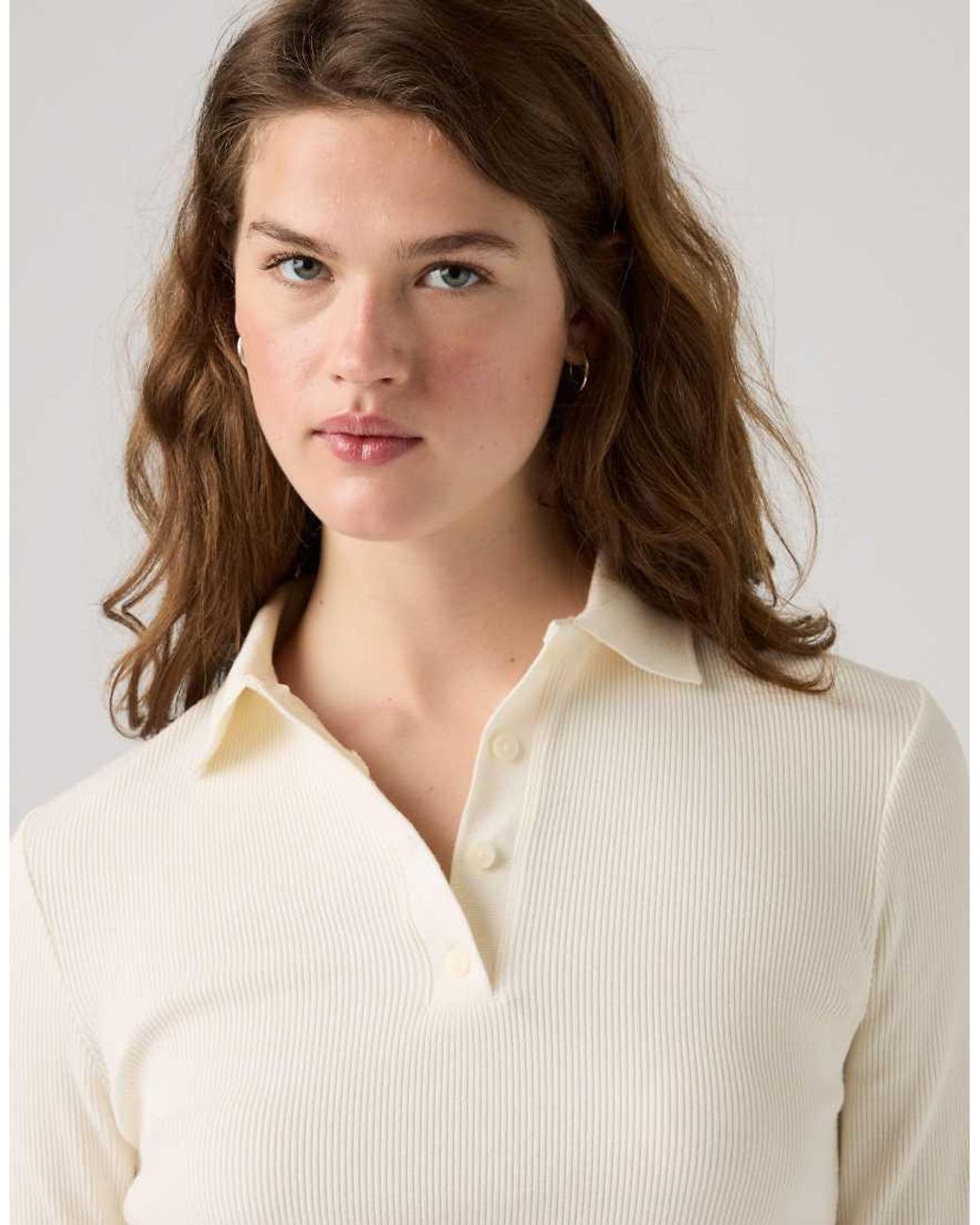 Levi's Blue Rory Long-Sleeve Polo