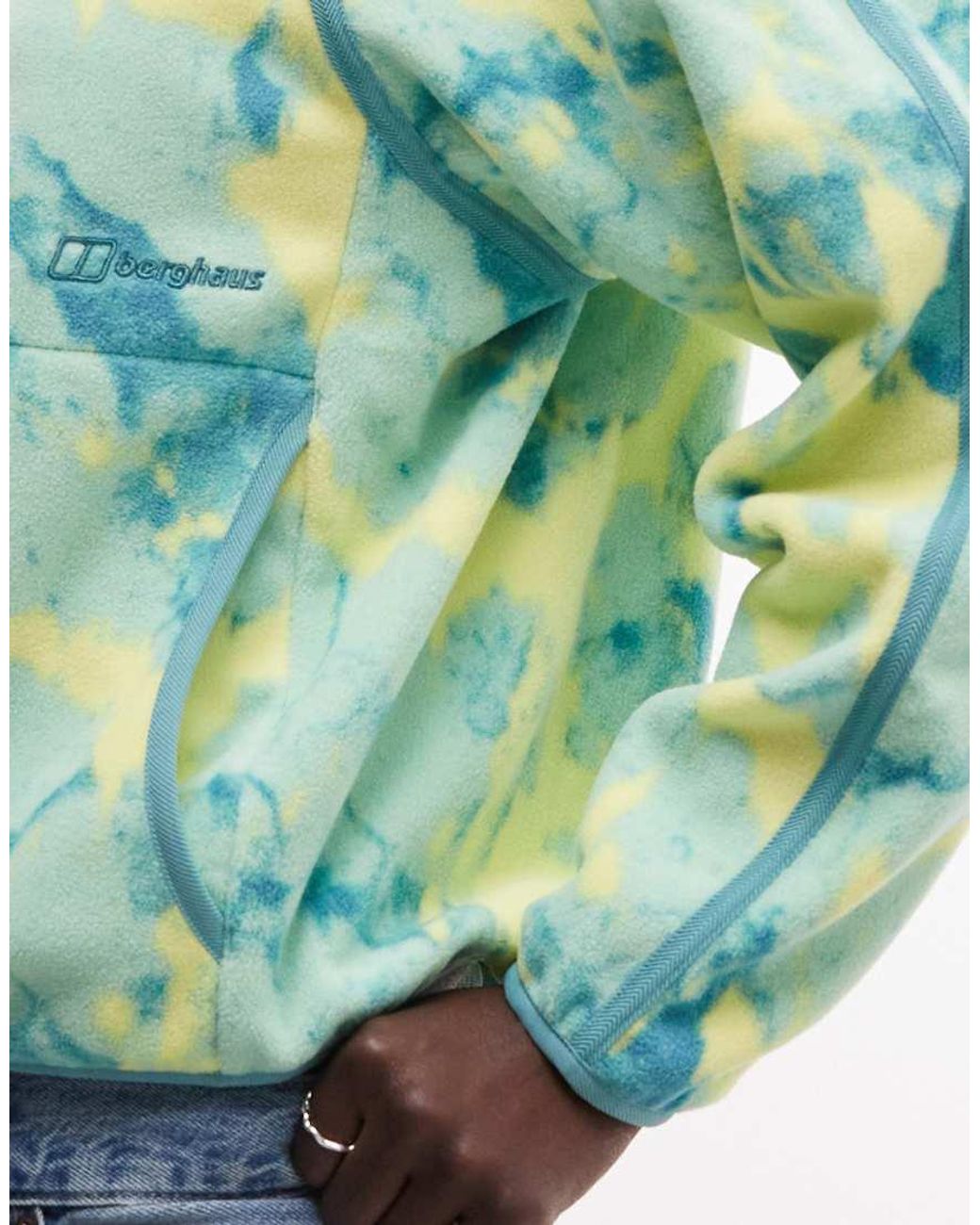 Berghaus Blue Bamburgh Half Zip Fleece