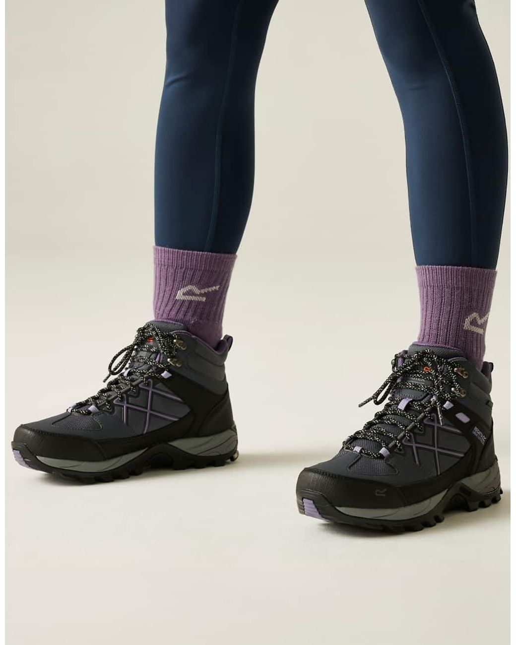 Regatta Blue Waterproof Breathable Samaris Iii Boots