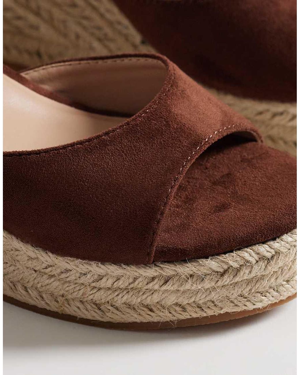 Espadrilles Marroni Con Zeppa di SEQWL in White
